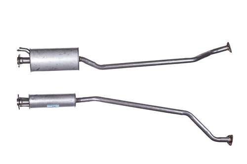 Exhaust silencer centre pipe - centre,