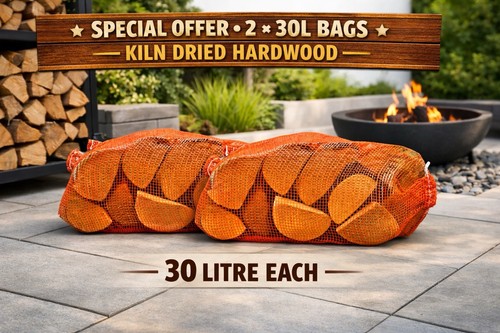 Hardwood logs kiln dried - logs,