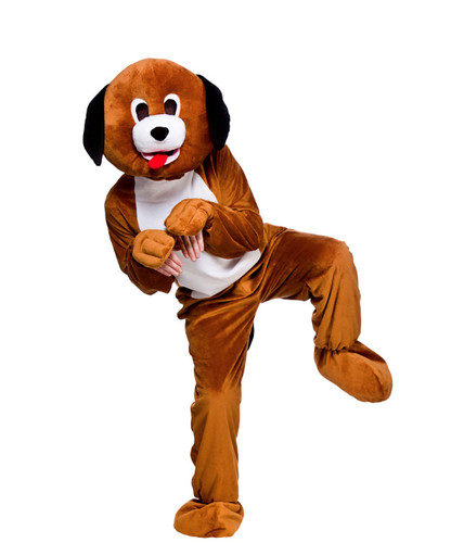 Adult puppy dog mascot - adult, costume