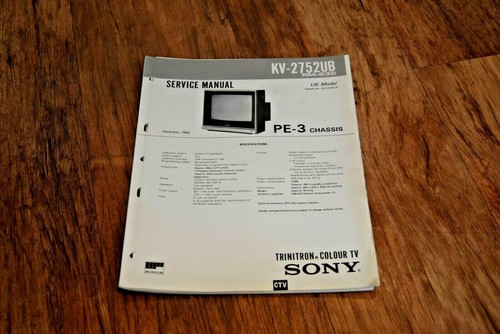 Rare sony 2752ub trinitron - rare, kv-2752ub