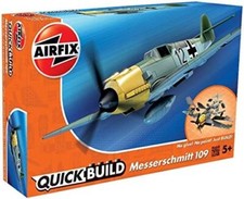 Airfix J6001 Quick Build Messerschmitt Bf109e Aircraft Model Kit