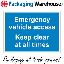 TR273 EMERGENCY VEHICLE ACCESS