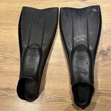 Baleares Nemrod Vintage Diving Flippers Fins Swimming Snorkelling Size Uk 11-13