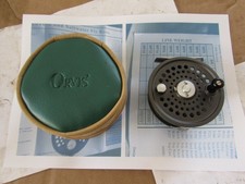 stunning orvis battenkill disc drag 8/9 trout fly fishing reel 3 + 3/8ths" case