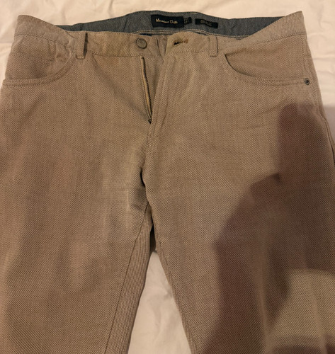 Massimo dutti beige trousers - massimo,