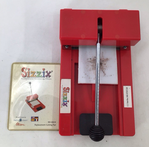 Sizzix red die cutter - sizzix,