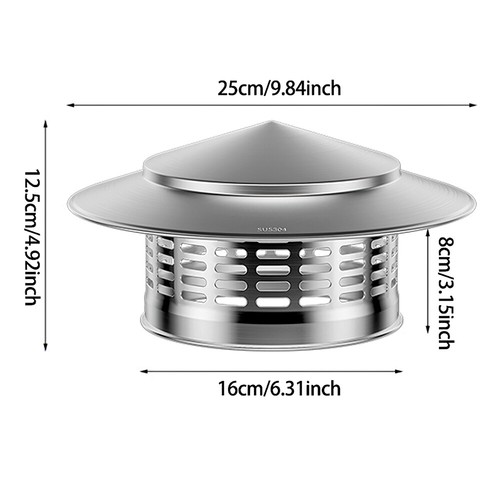 Stainless steel chimney flue - steel,