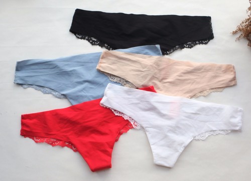 3pcs women thong smooth mesh - thong, smooth&mesh