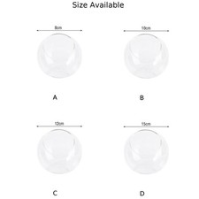 Vase Decoration Bauble Balls Glass Circle Succulent Plant Pots Fish Tank