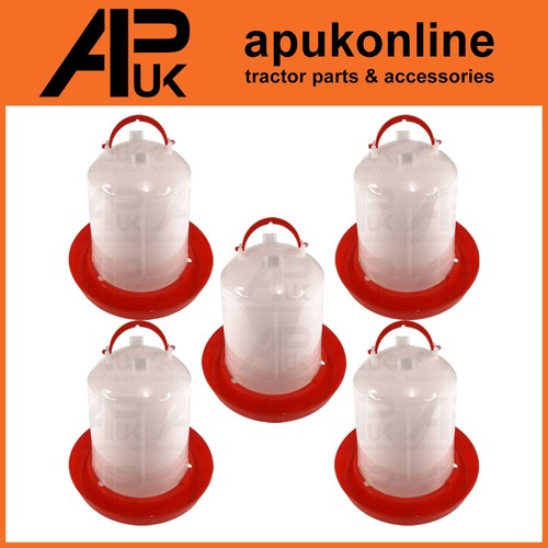 Litres water drinker - 5x,