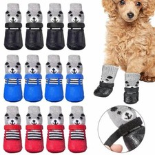 4PCS Waterproof Non-Slip Pet