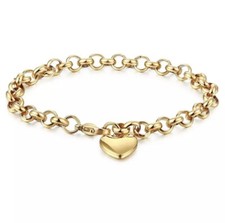 Ladies 18ct Gold gf Heart