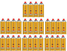 28 x New Butane Gas Bottles