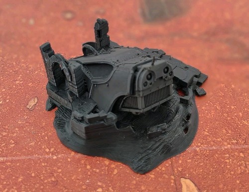 Warhound titan small wreck - titan,