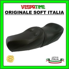 Sella KING QUEEN originale SOFT comoda per Vespa PX/PE tutte le serie - NERA