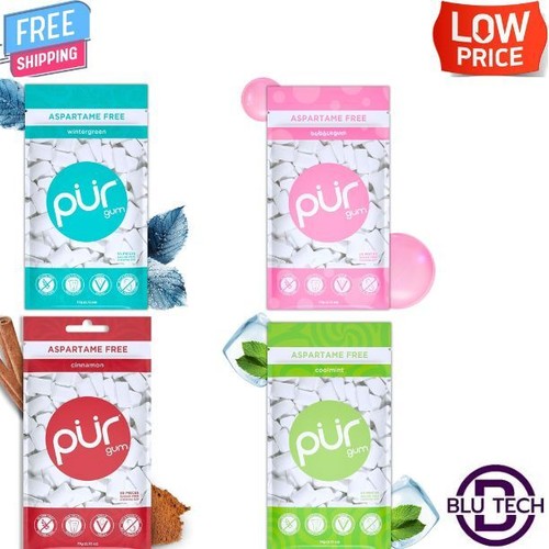 Pur 100 xylitol chewing - |,