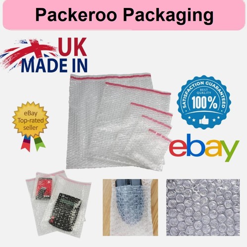 Bubble wrap bags pouches plain - wrap,