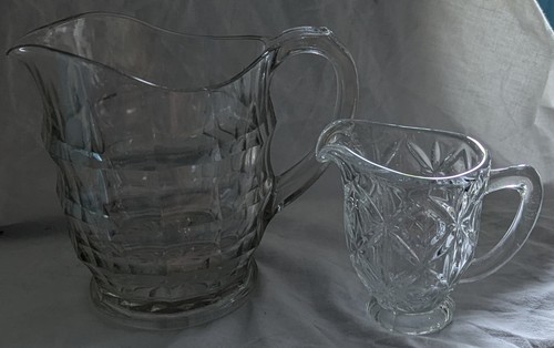 Vintage jacobean clear glass - vintage,