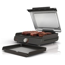 Ninja Sizzle Indoor Grill & Flat Plate - Refurbished [GR101UK] Easy Clean