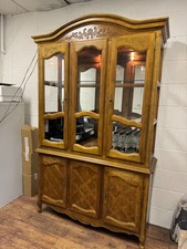 Vintage solid wood display