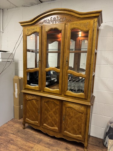 Vintage solid wood - , display