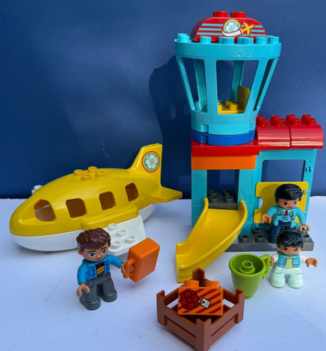 Duplo airport plane figures - airport,