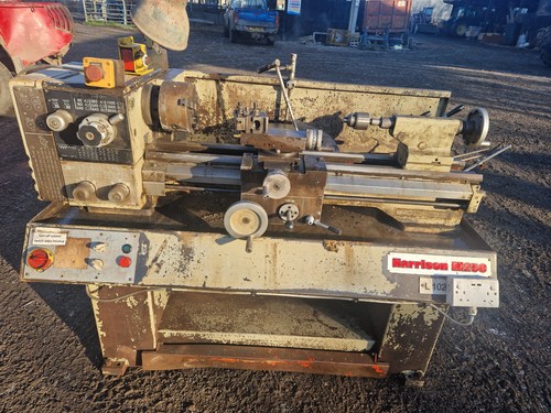 Lathe metal working harrison - lathe,