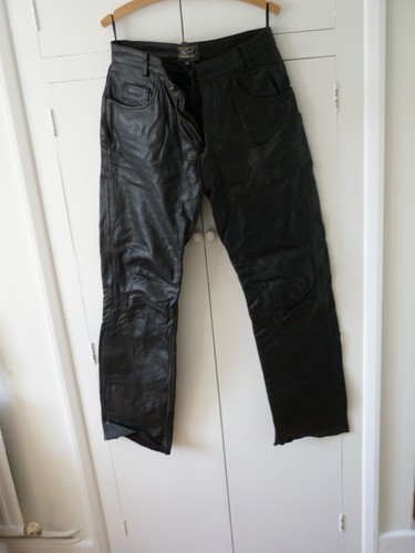 Aviatrix men black leather - men's,