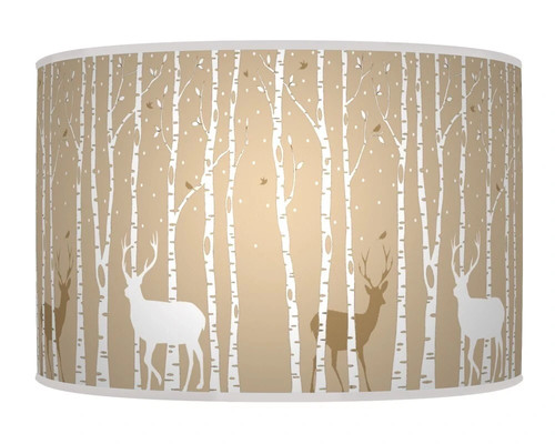Trees stag deer beige - trees,