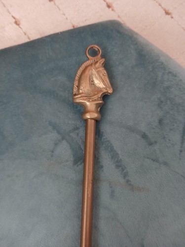 Vintage long handled brass - long,