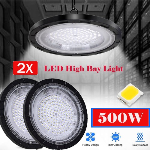 500w ufo led high bay - 2x,