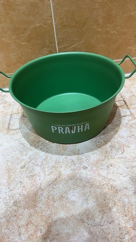 Pravha beer metal ice - metal, bucket