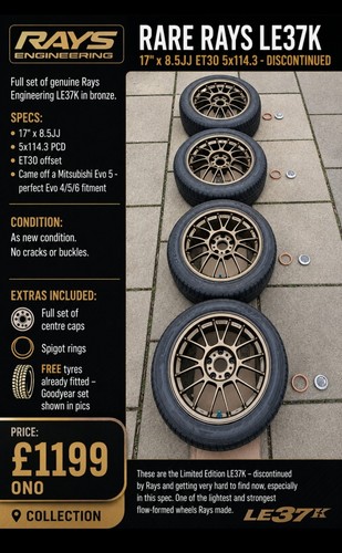 Rays volk racing se37k le37k - volk,