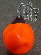 Aqua Punch Bag 12” HEAVY DUTY water punch bag red/ orange FREE NEXT DAY DELIVERY