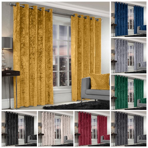 Thick velvet blackout curtains - velvet,