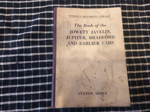 The book jowett javelin - the, of