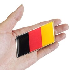 2PCS German Flag Logo Car