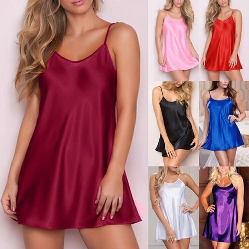 Women sexy satin silk - satin,