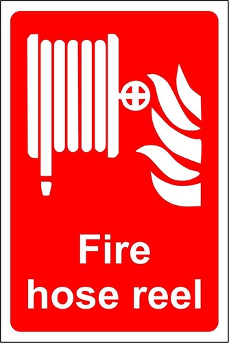 Fire hose reel - , safety