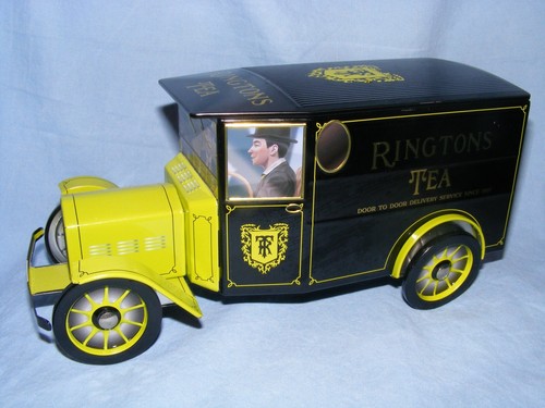 Ringtons tea caddy tin van - tea,