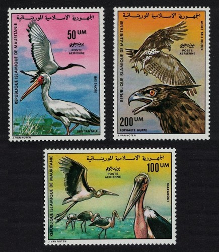Ibis storks eagles - ibis, 3v