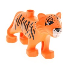 1X Lego Duplo Animal Tiger