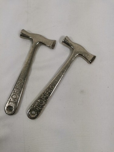 Two vintage toffee hammers - two,