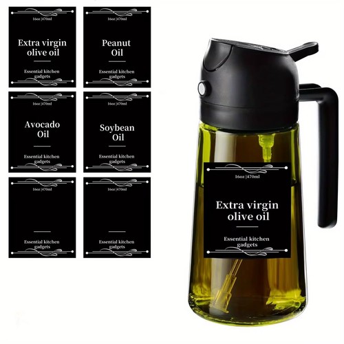 Oil spray bottle 16oz - bottle,