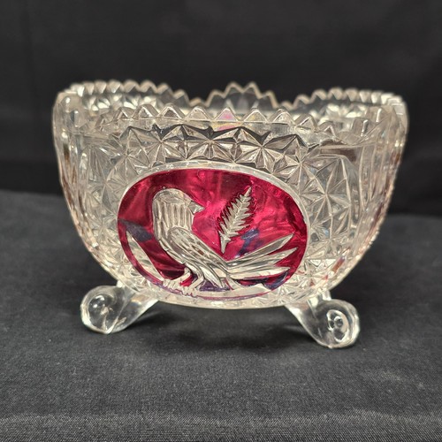 Hofbauer ruby red bird footed - hofbauer,