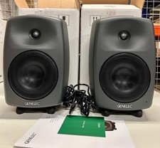 Genelec 8040BP PAIR 2-way  near-mint ex-display studio/desktop monitors warranty