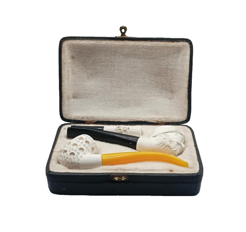 Vintage set meerschaum - vintage,