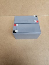 2 X 12V 9 AH Stannah Acorn Brooks Bison Minivator STAIRLIFT BATTERIES . NEW .