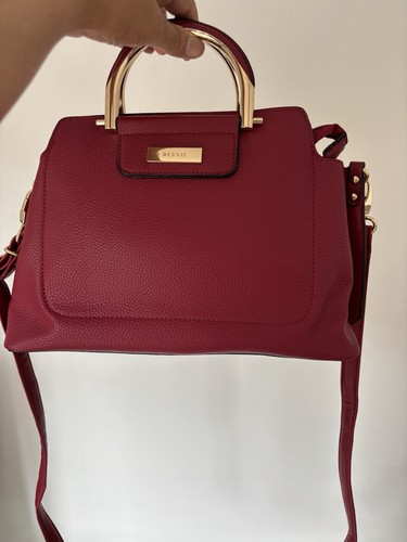 Bessie london burgundy faux - bessie,
