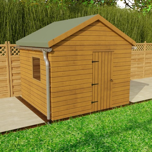 Galeco steel gutter small shed - gutter,